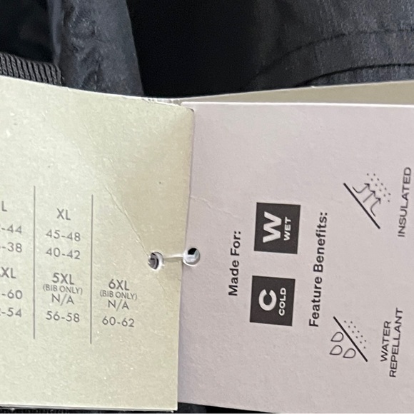 Arctix Women's M 8 10 Essential Insulated Bib Overalls Black Ski Snow - Picture 11 of 16